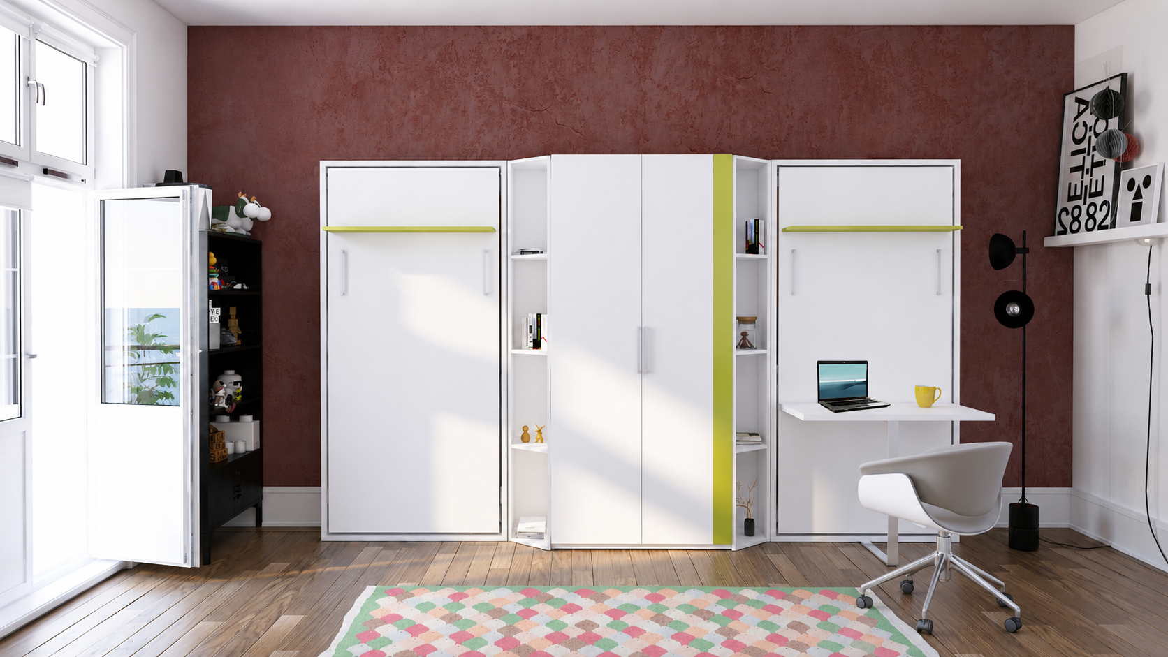 Happy Table Single Wall Bed System - Image 7