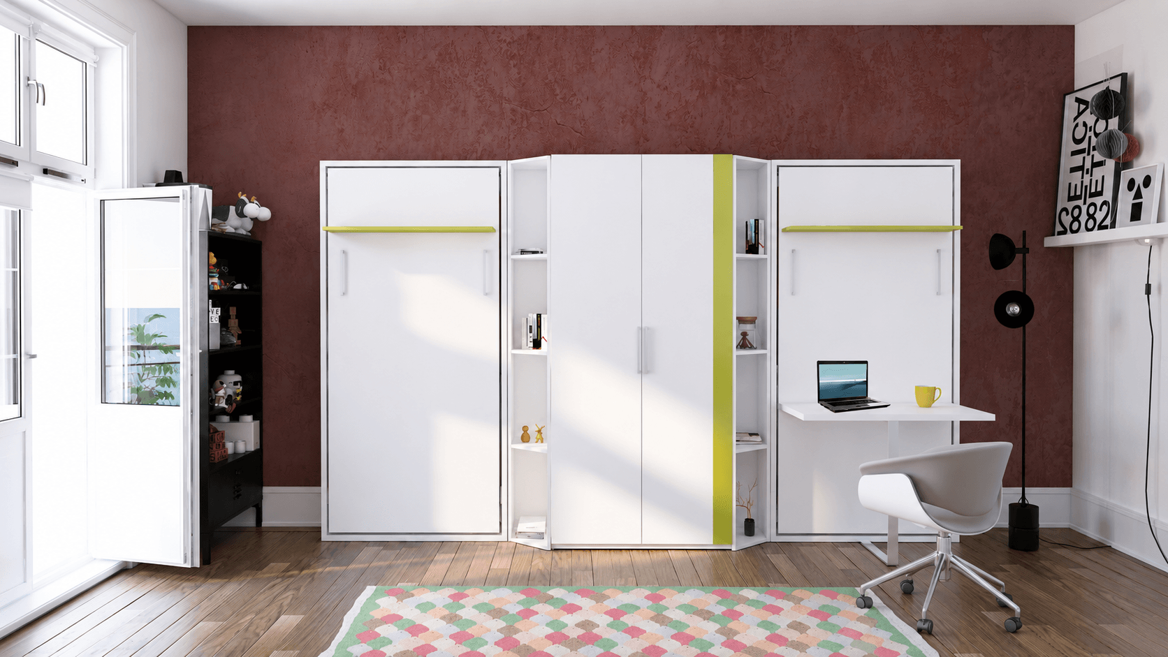 Diva Single Wall Bed System - Image 7