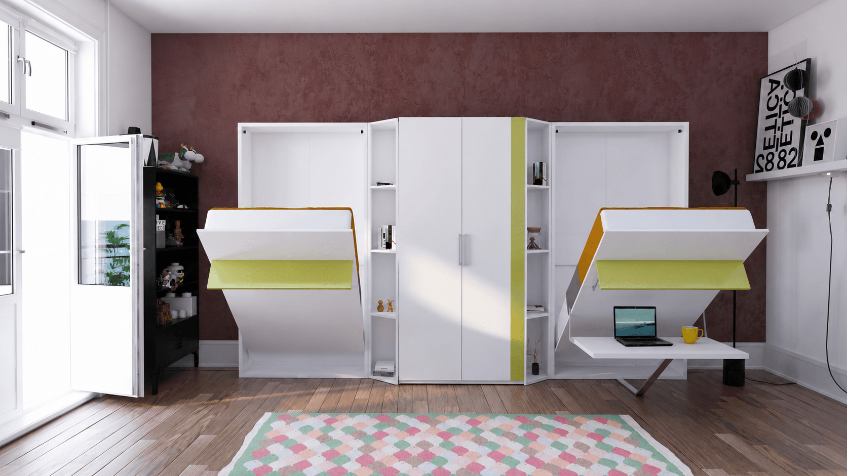 Diva Single Wall Bed System - Image 8