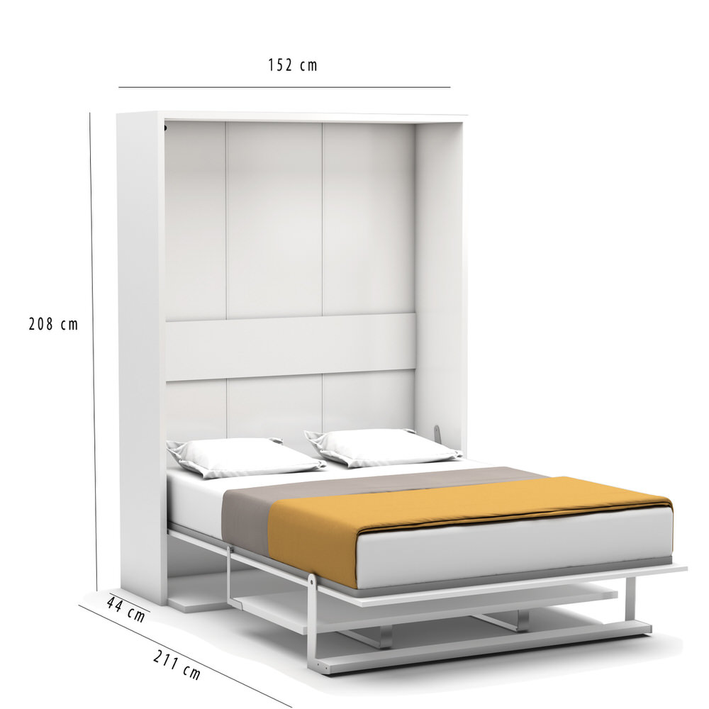 Bed frame and shop desk combo