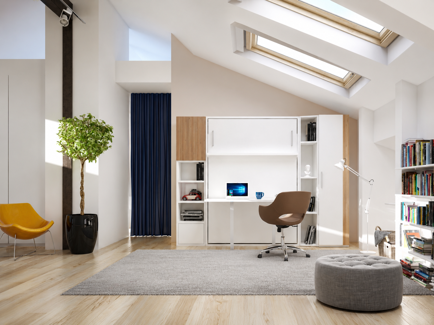 Happy Table Double Wall Bed System - Image 8