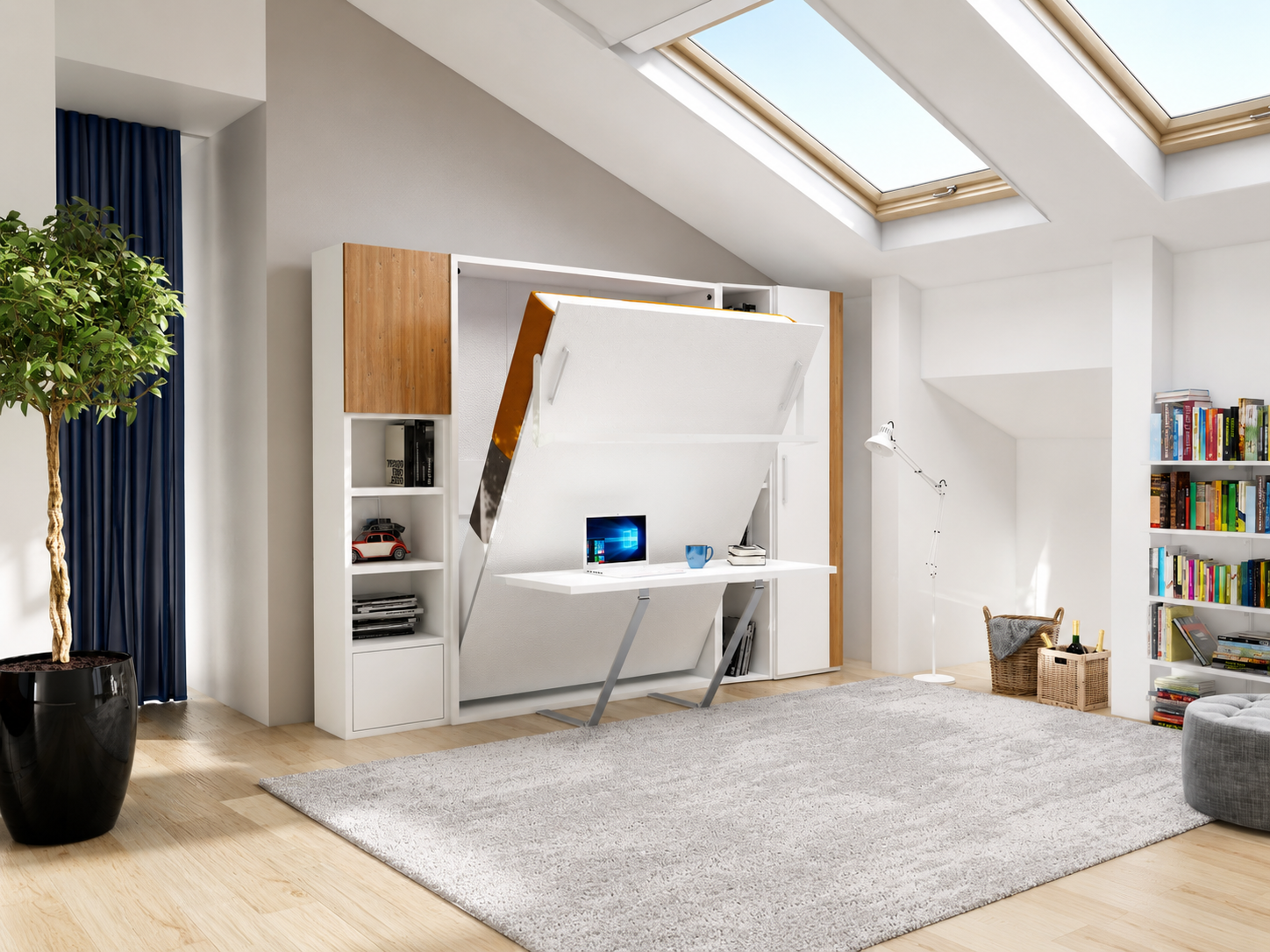 Happy Table Double Wall Bed System - Image 9