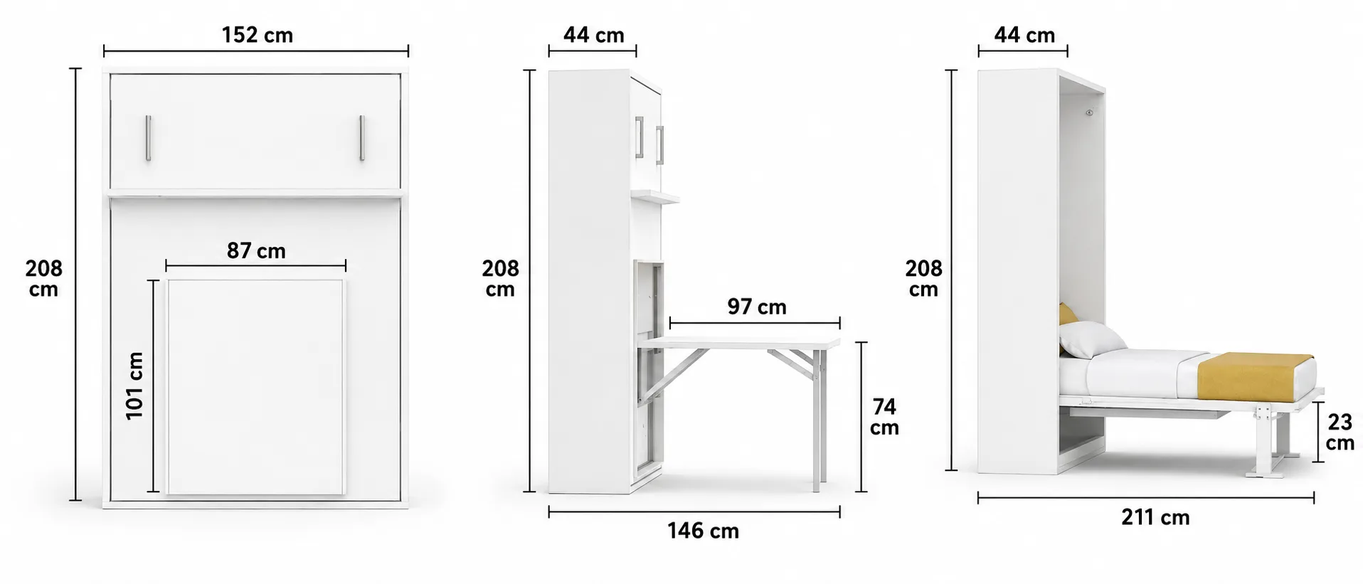 Frogg Table Double Wall Bed System - Image 4