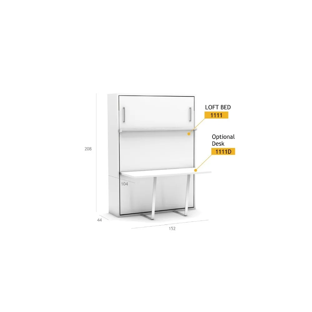 Happy Table Double Wall Bed System - Image 5