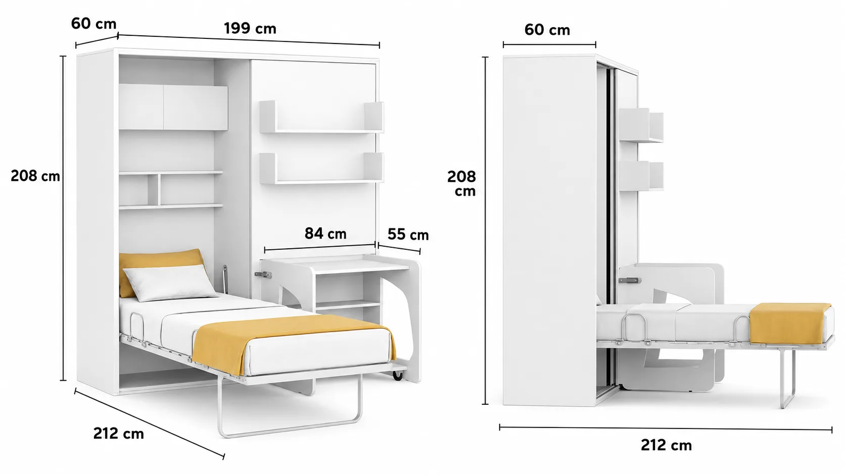 Diva Studio 5 Wall Bed System - Image 6