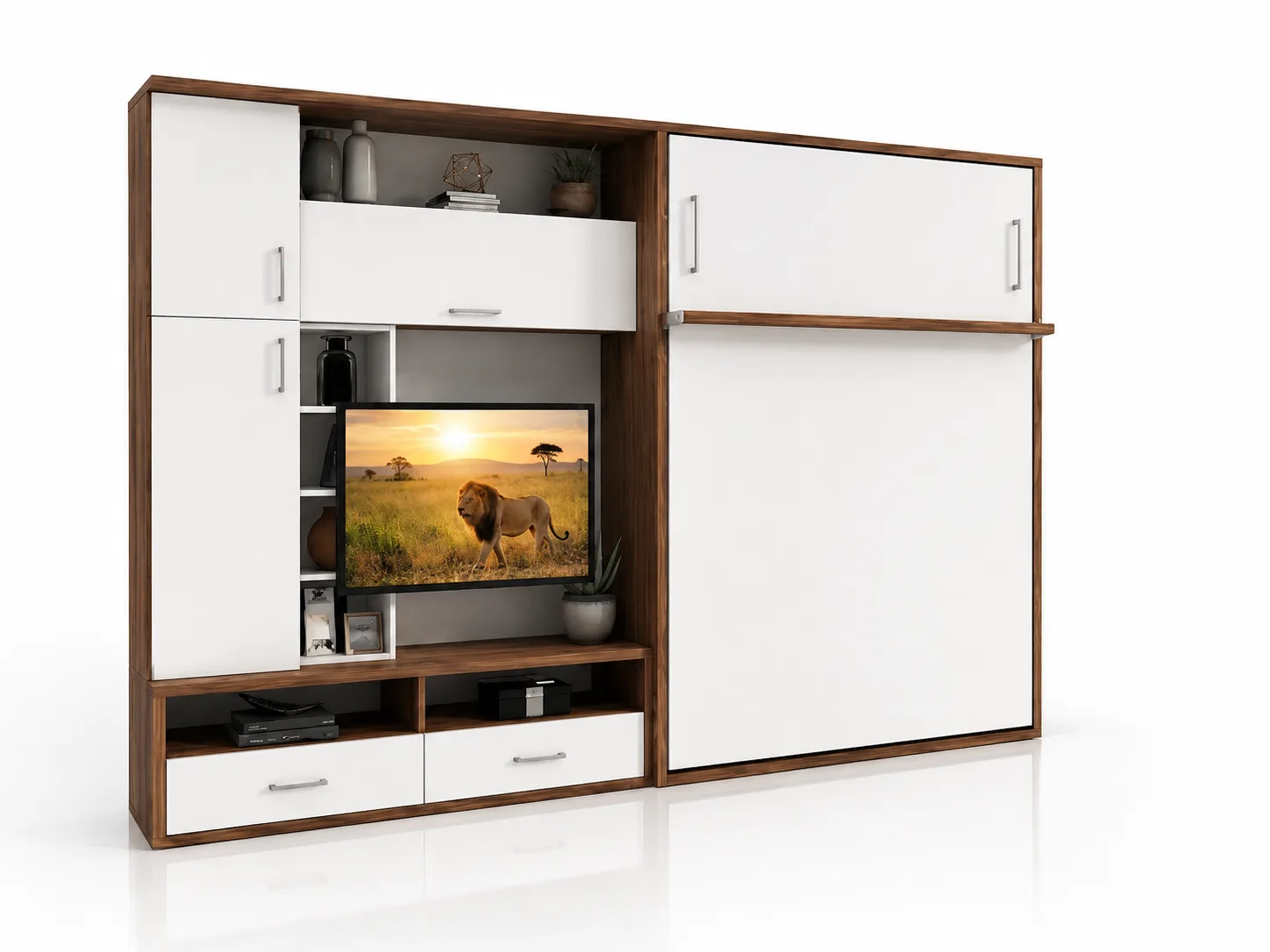 Double Saloon Wall Bed System - Image 2