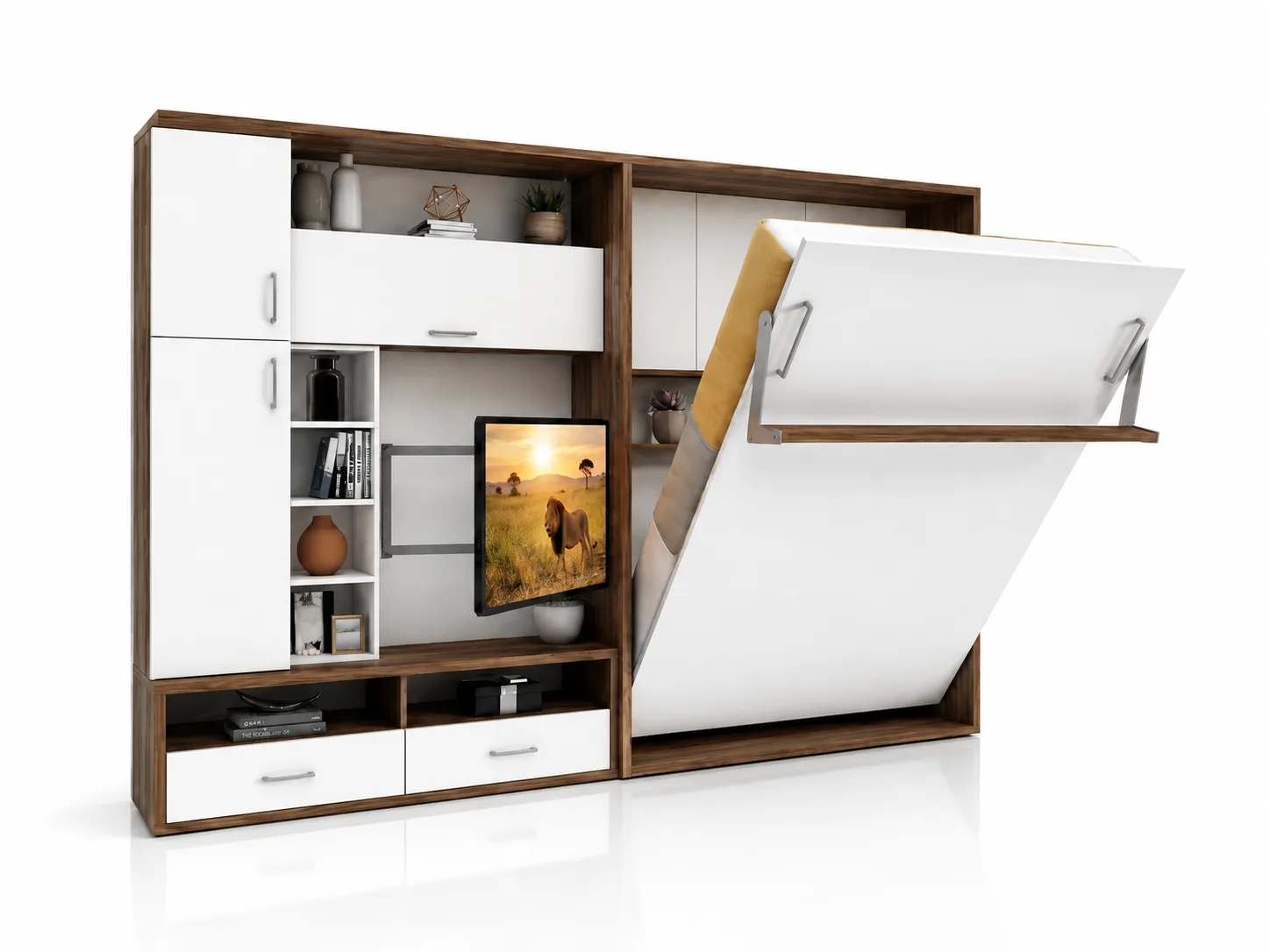 Double Saloon Wall Bed System - Image 3