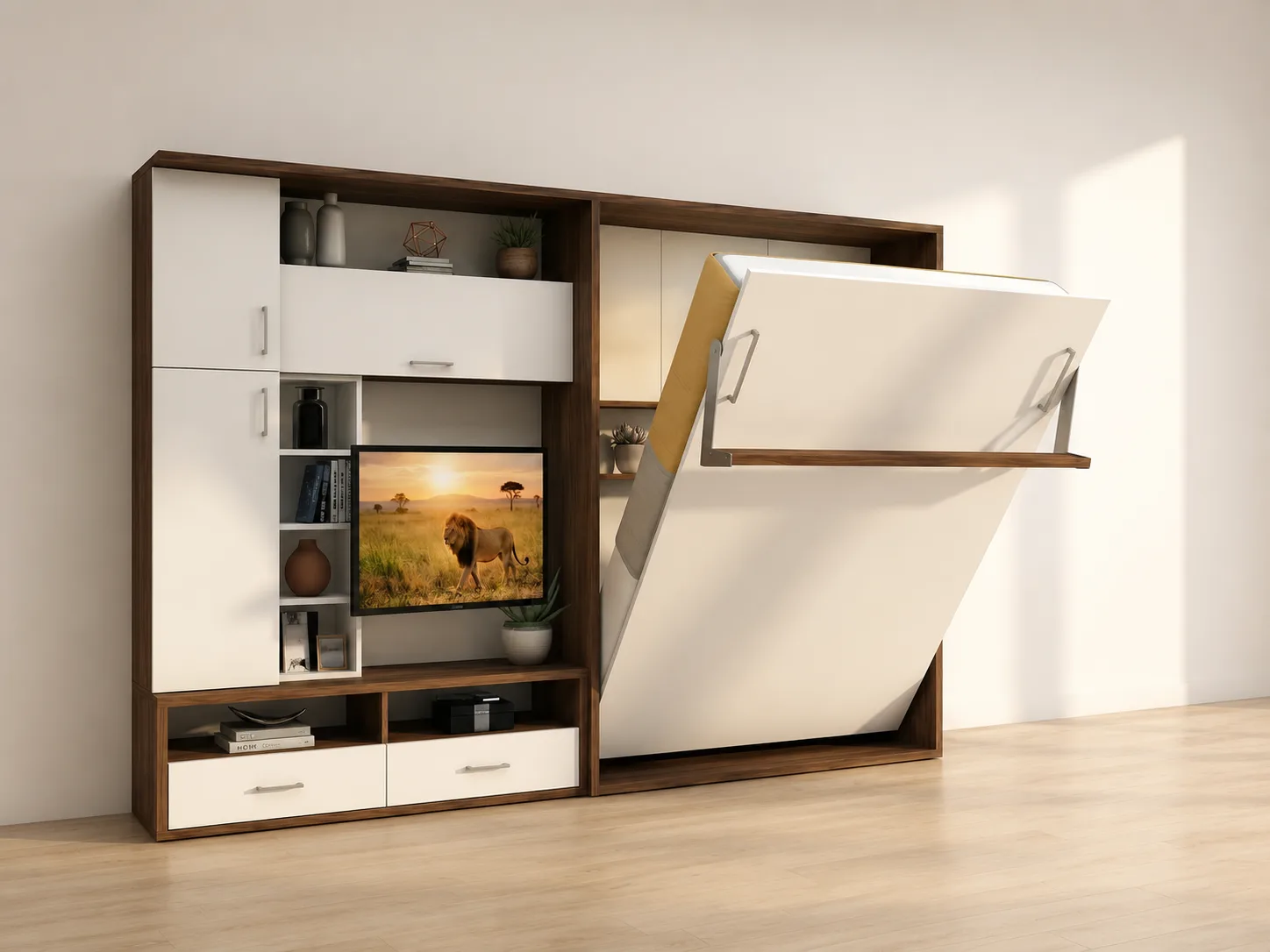Double Saloon Wall Bed System - Image 9