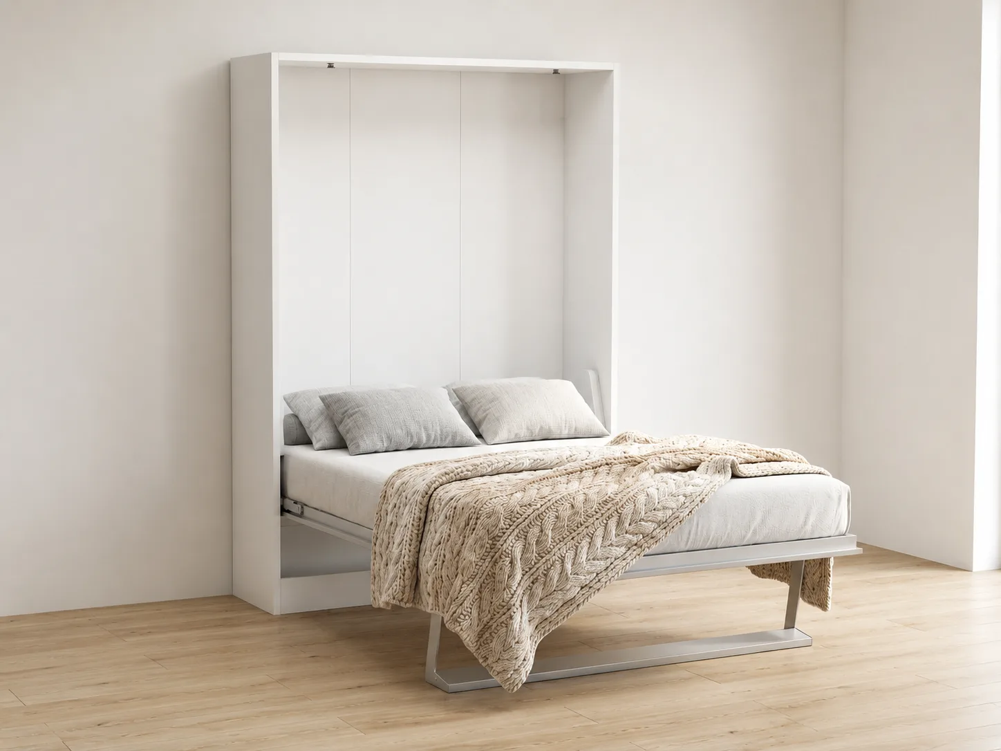 Royal Collection King Size Wall Bed System with Sofa - Image 5