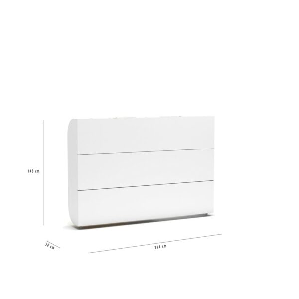 Simple Horizontal Double Wall Bed System - Image 4