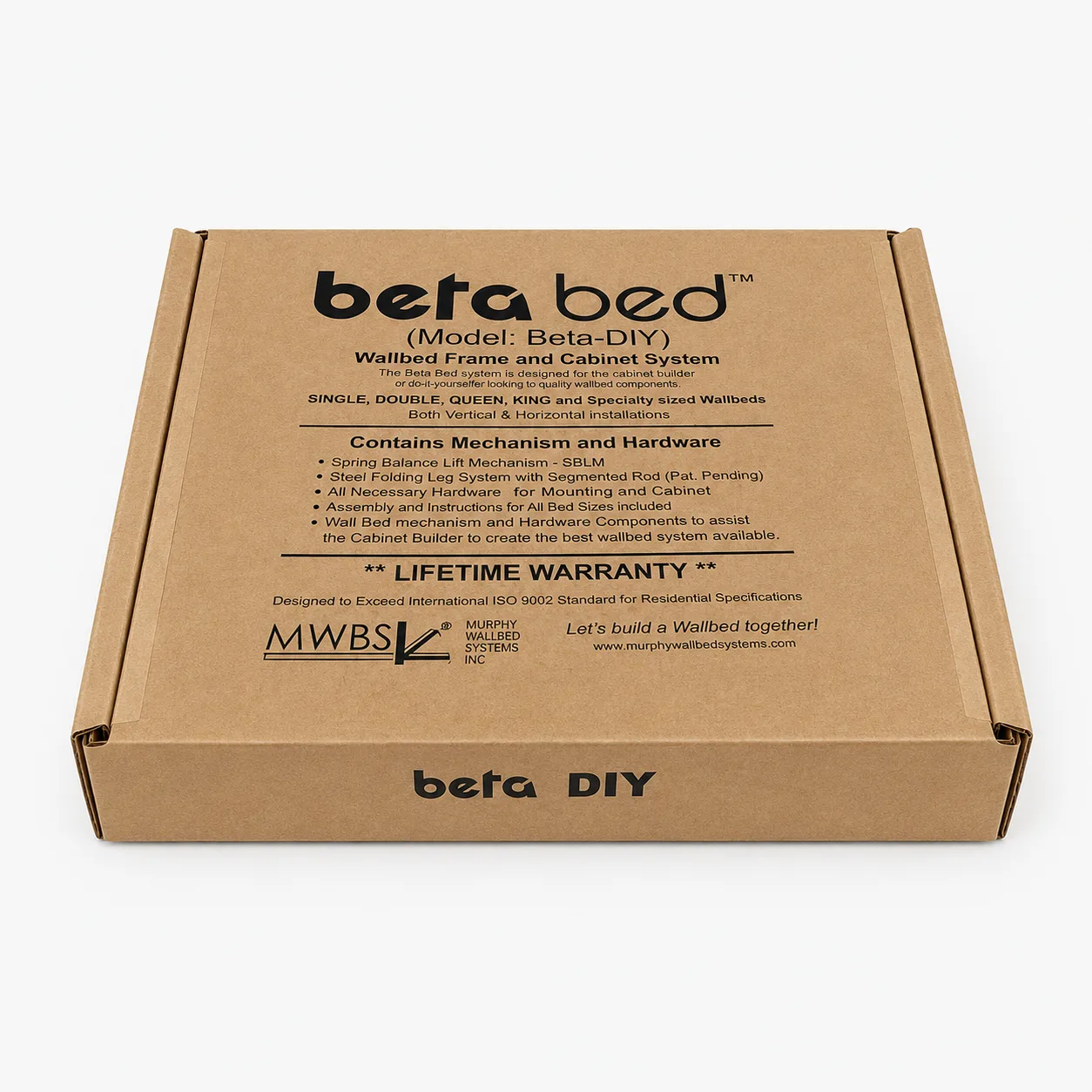Beta Bed™ Universal DIY Murphy Bed Kit - Image 3