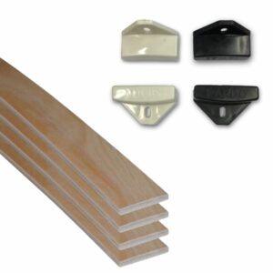 Plastic Slat Holders & Wooden Slats