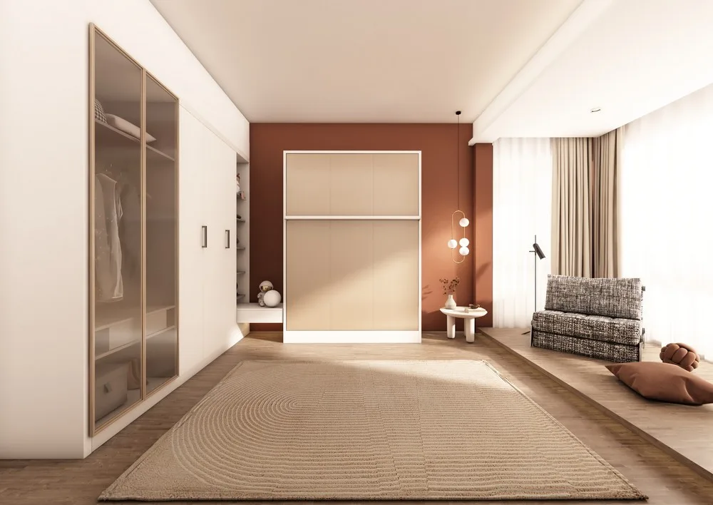 Royal Collection King Size Wall Bed System with Sofa - Image 19