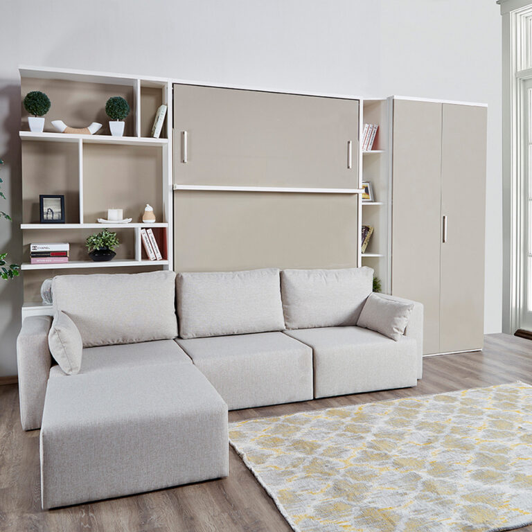 Royal Collection King Size Wall Bed System with Sofa 0 Finance Available