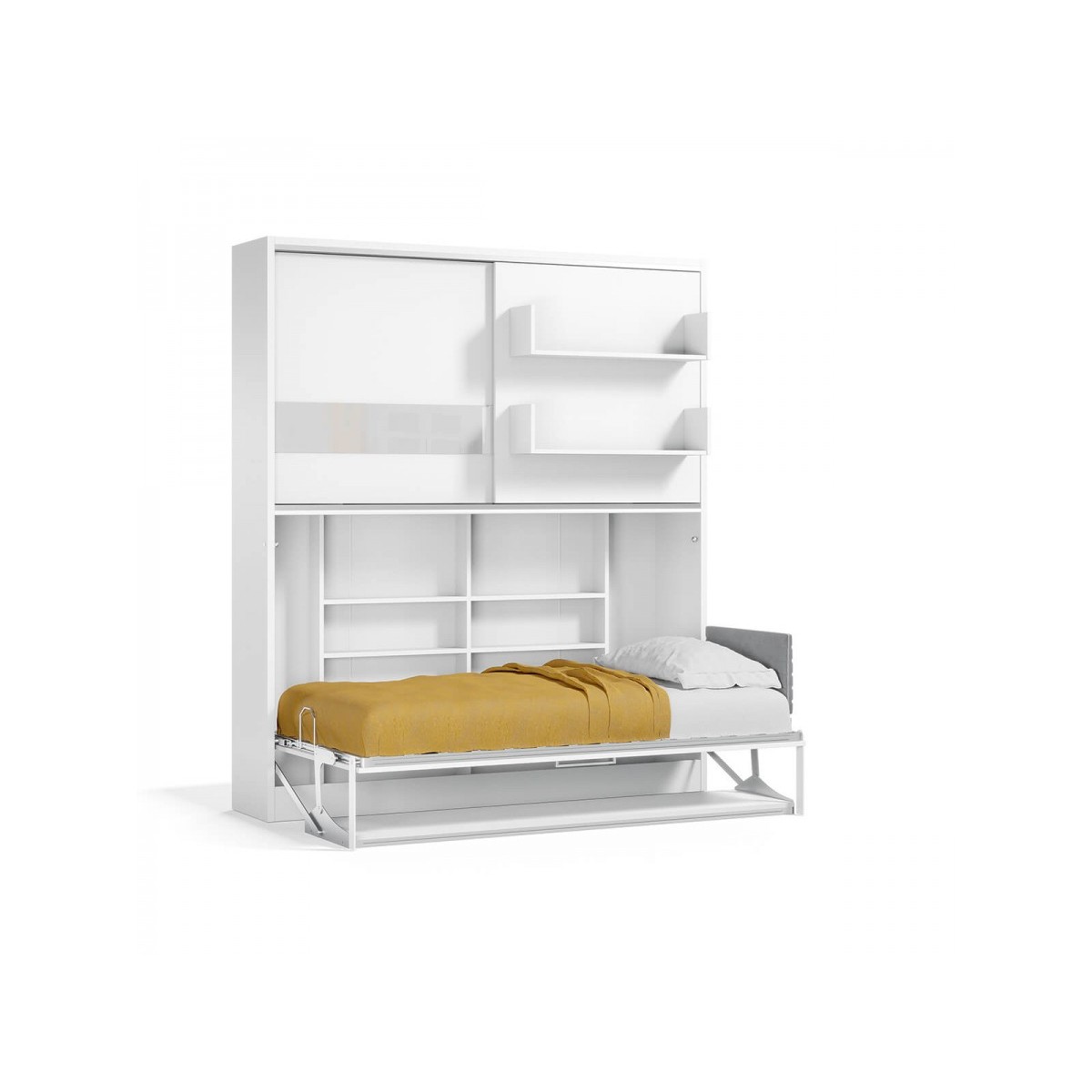 Academy Desk Bed Wall Bed System with Storage 0 Finance