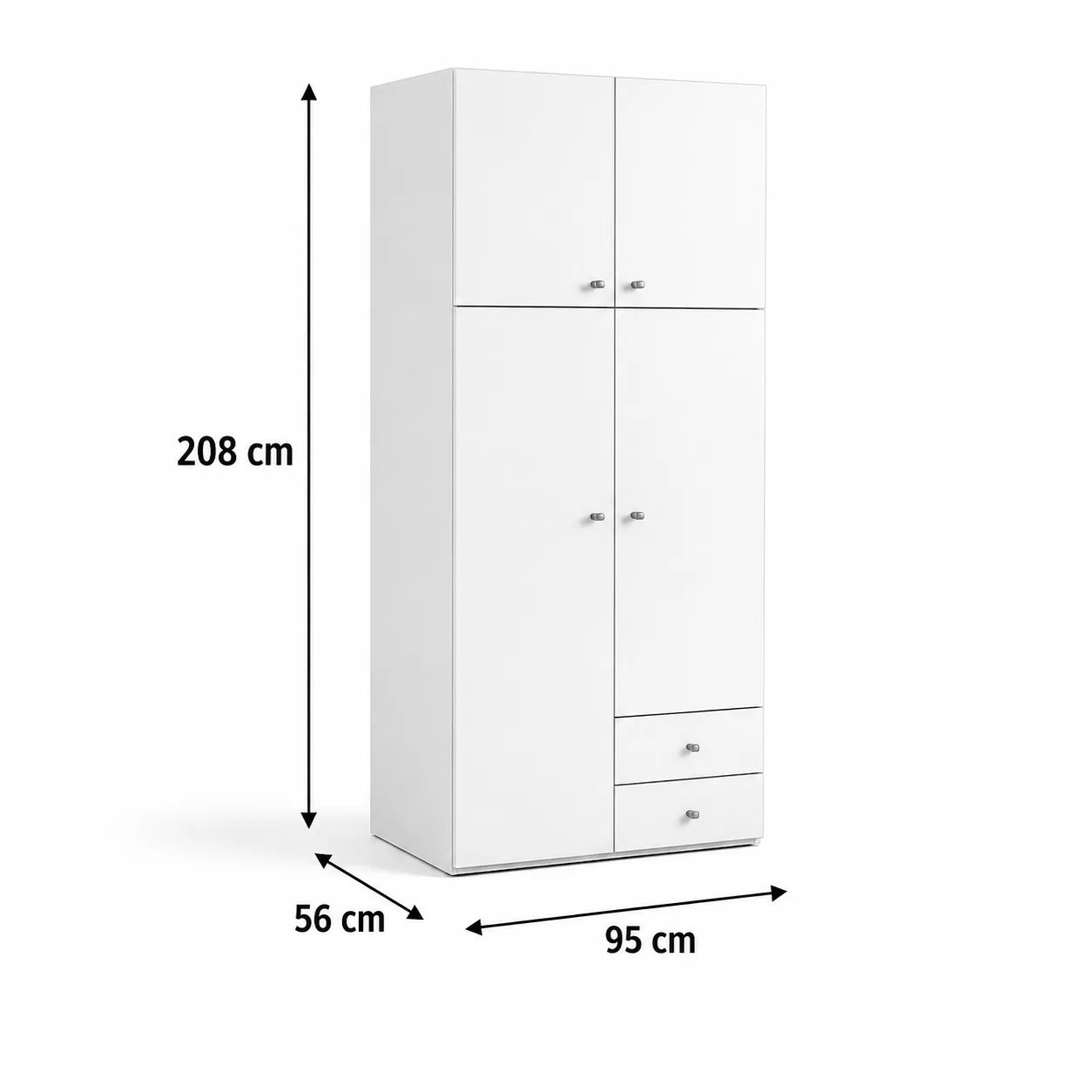 Diva Double Wardrobe - Image 3