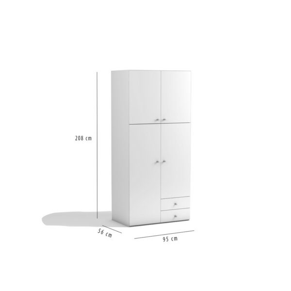 Diva Double Wardrobe - Image 3