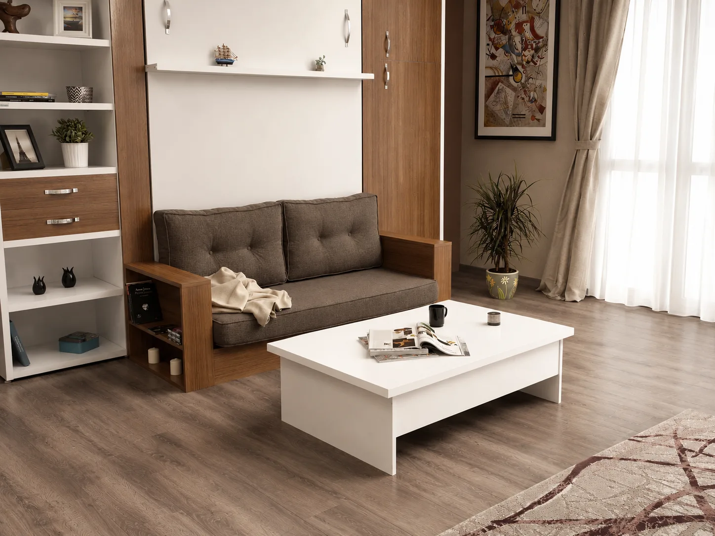 Coffee Table with Storage - Image 6