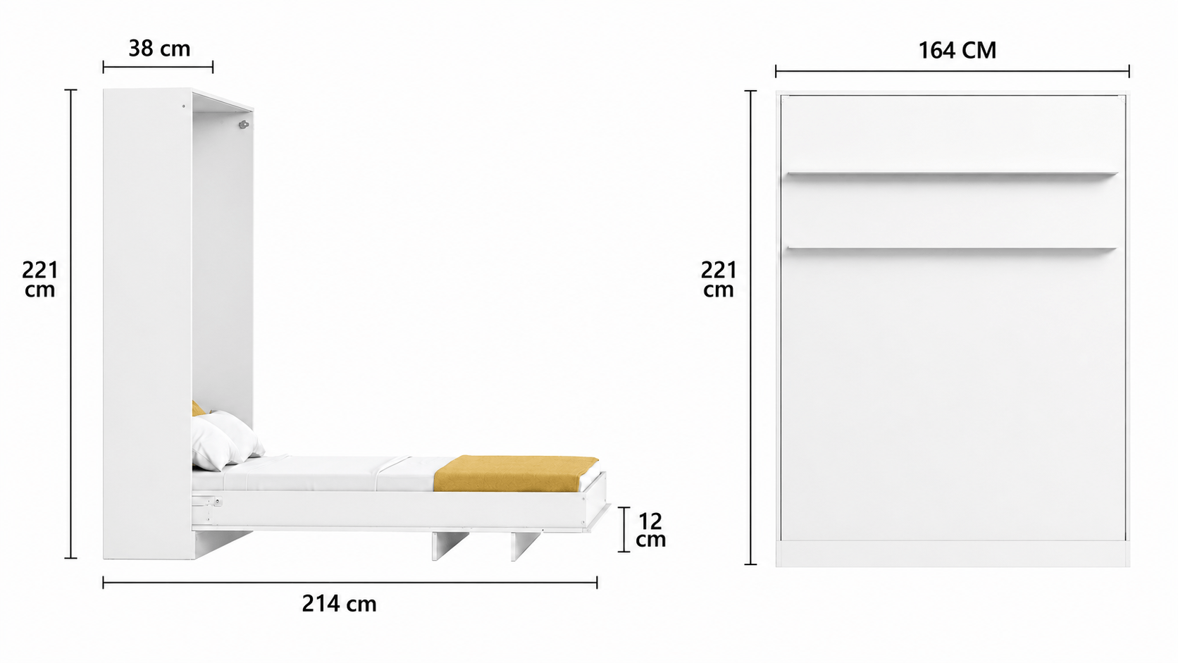 Primer King Wall Bed System - Image 4