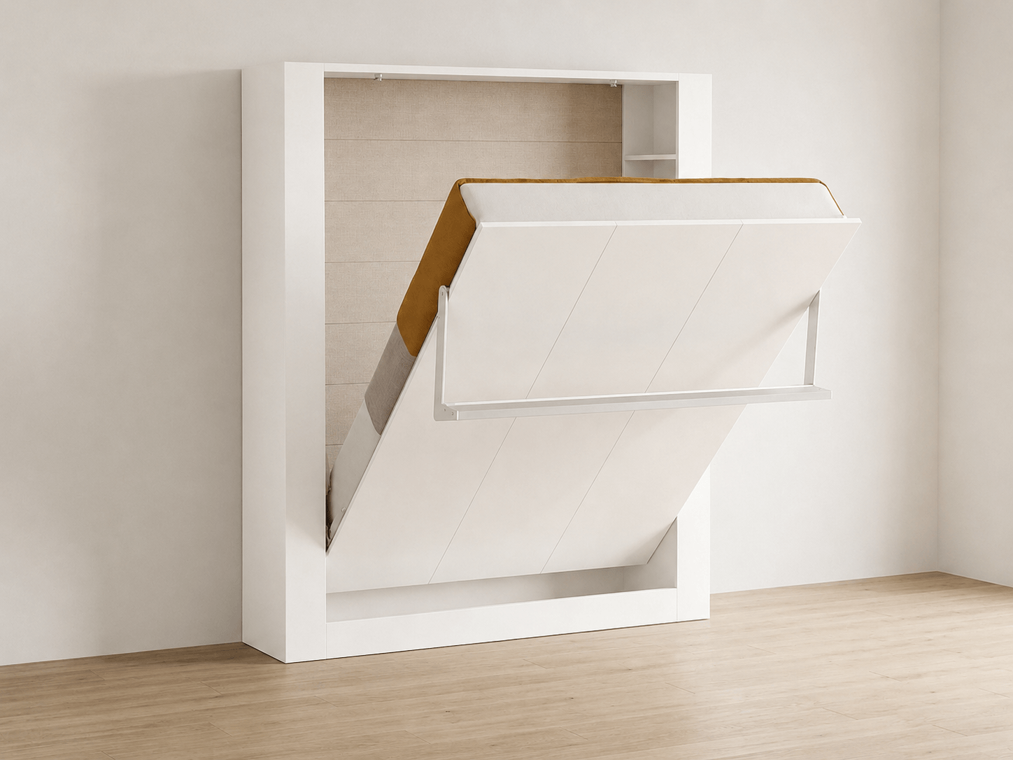 Nova King Size Wall Bed System with Sofa - Image 4