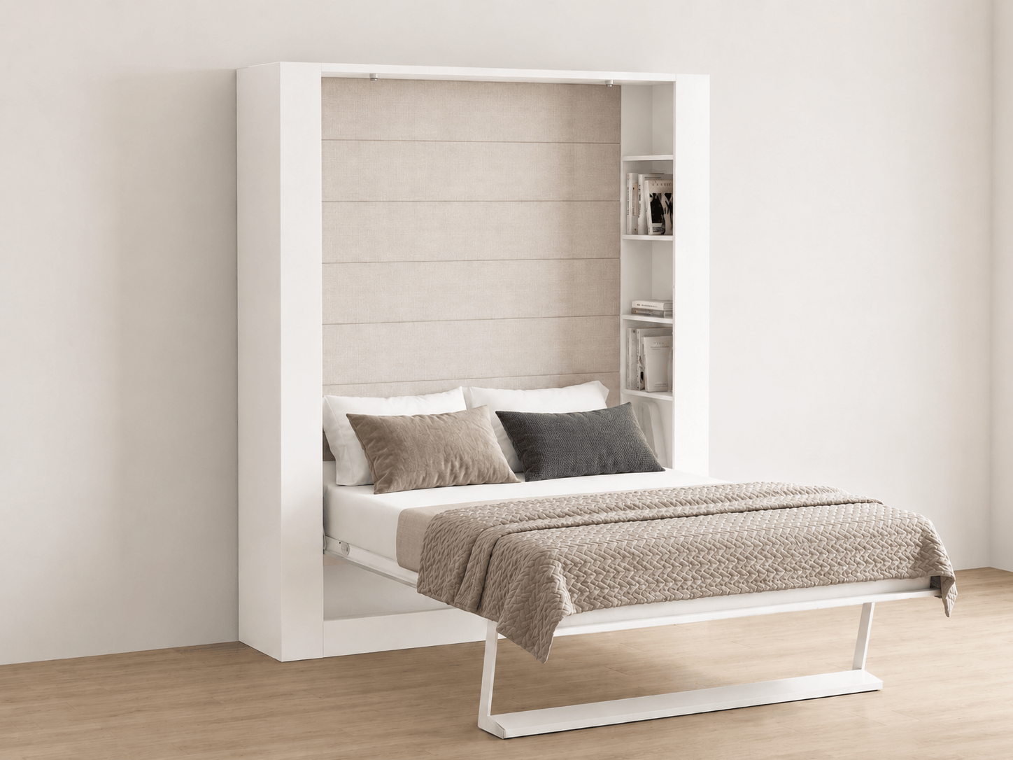 Nova King Size Wall Bed System with Sofa - Image 5