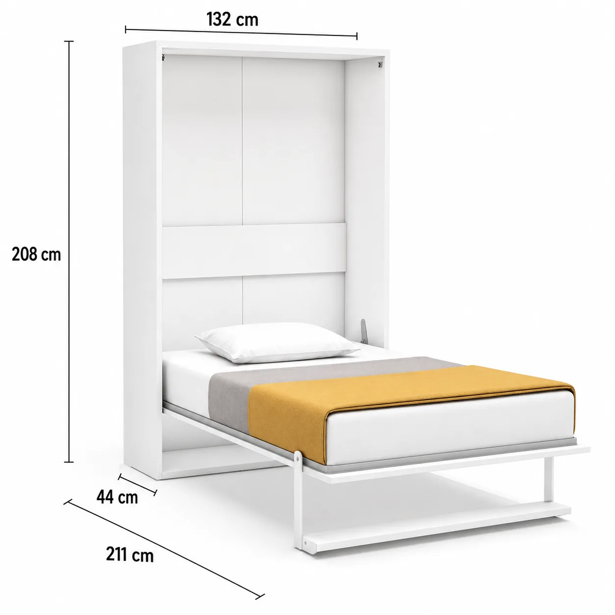Diva Small Double Wall Bed System - Image 4