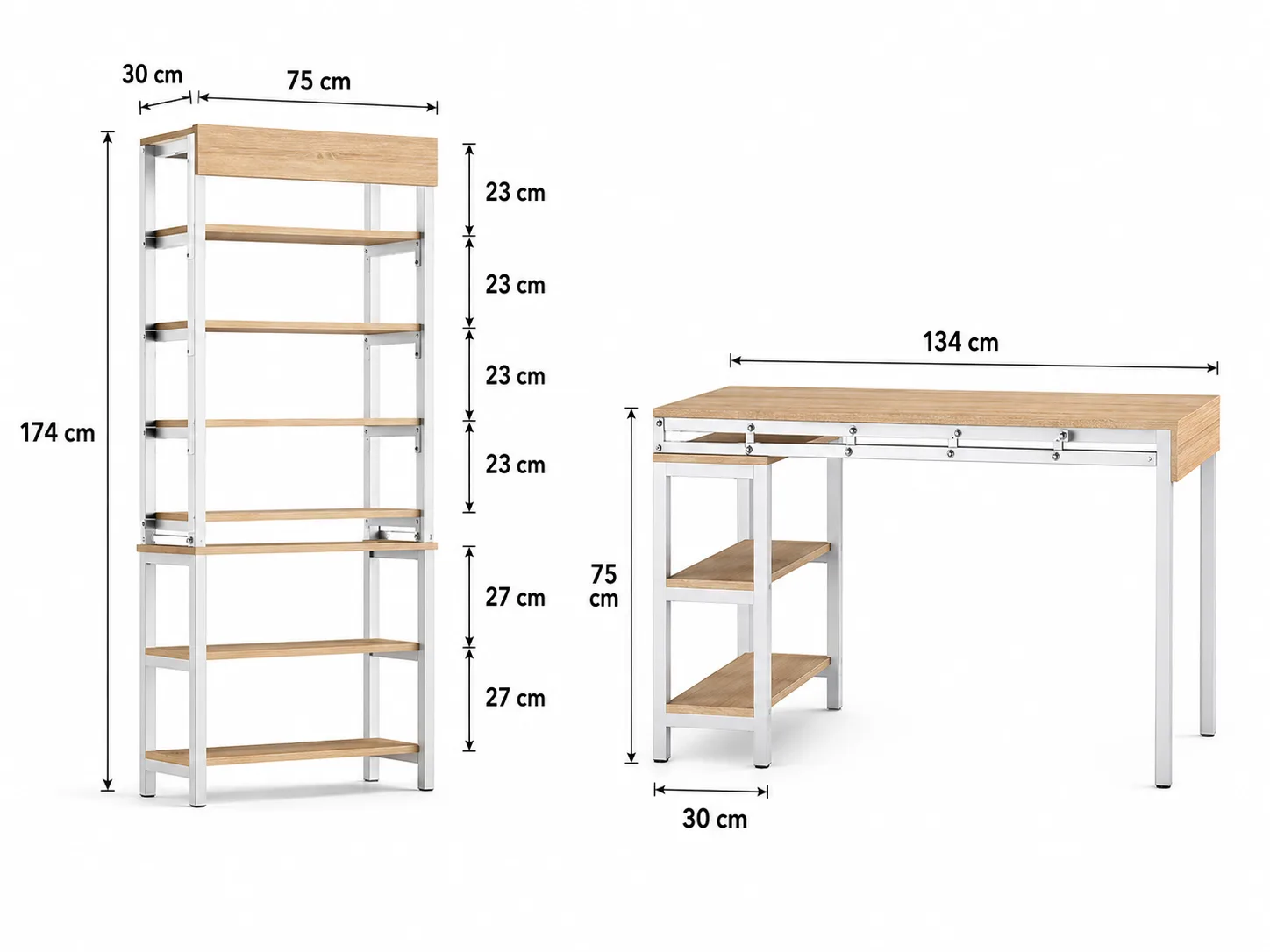 Racket Table - Wall Mounted Folding Table - Image 3