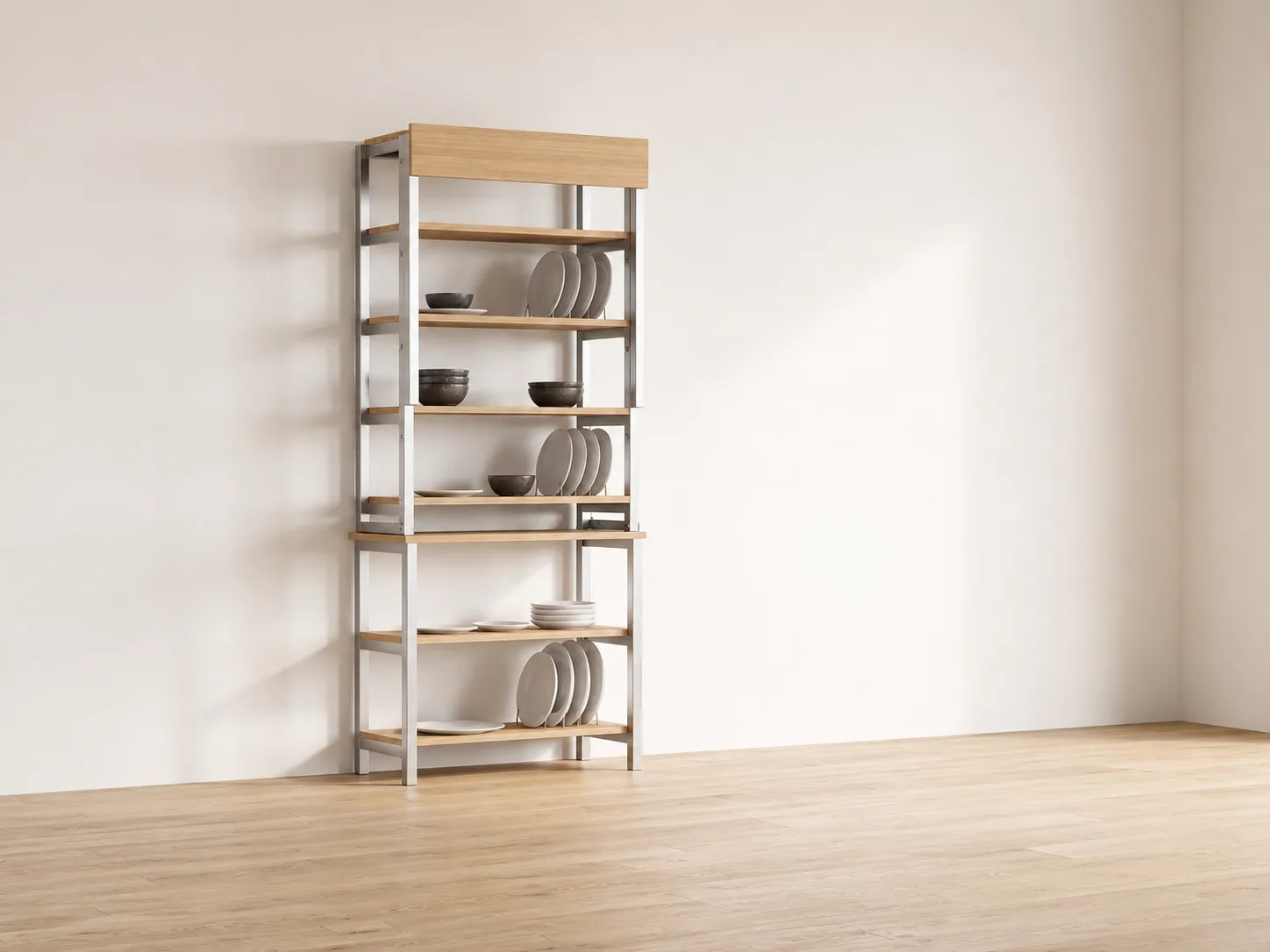 Racket Table - Wall Mounted Folding Table - Image 4