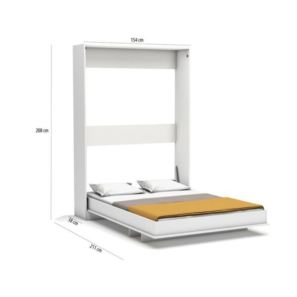 Primer Double Wall Bed System with Cabinet - 0% Finance