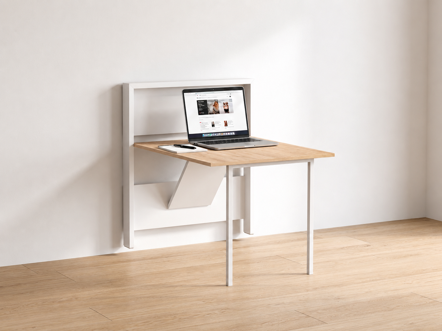 Secret Table – Wall Mounted Folding Table - Image 4