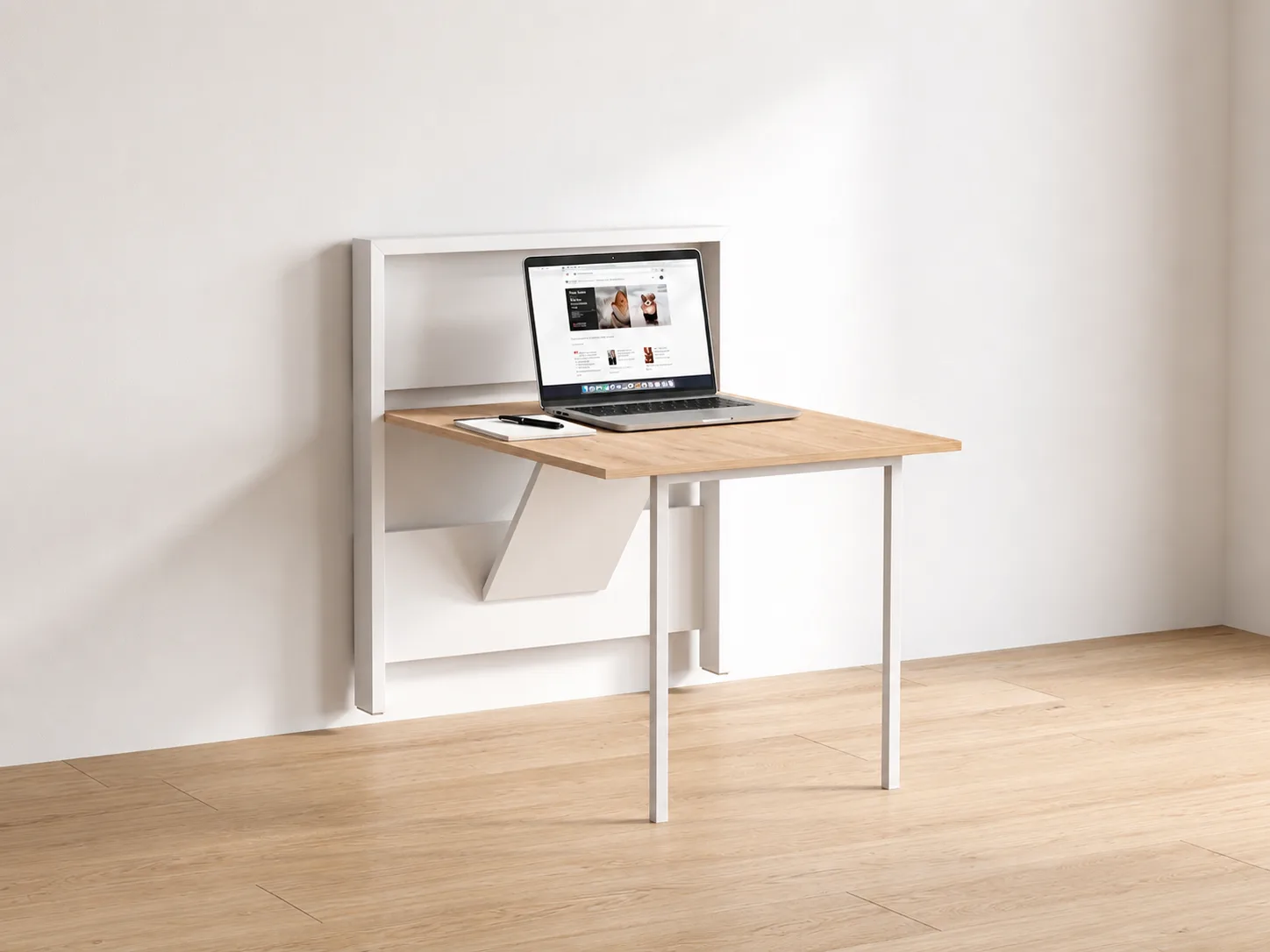 Secret Table – Wall Mounted Folding Table - Image 4