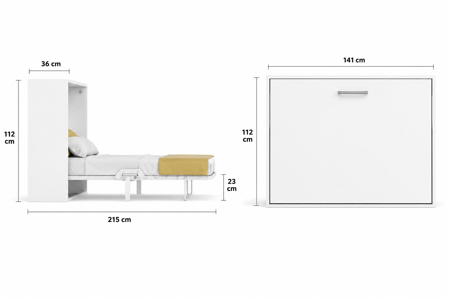 Capsule King Wall Bed System & Folding Mattress - Image 5