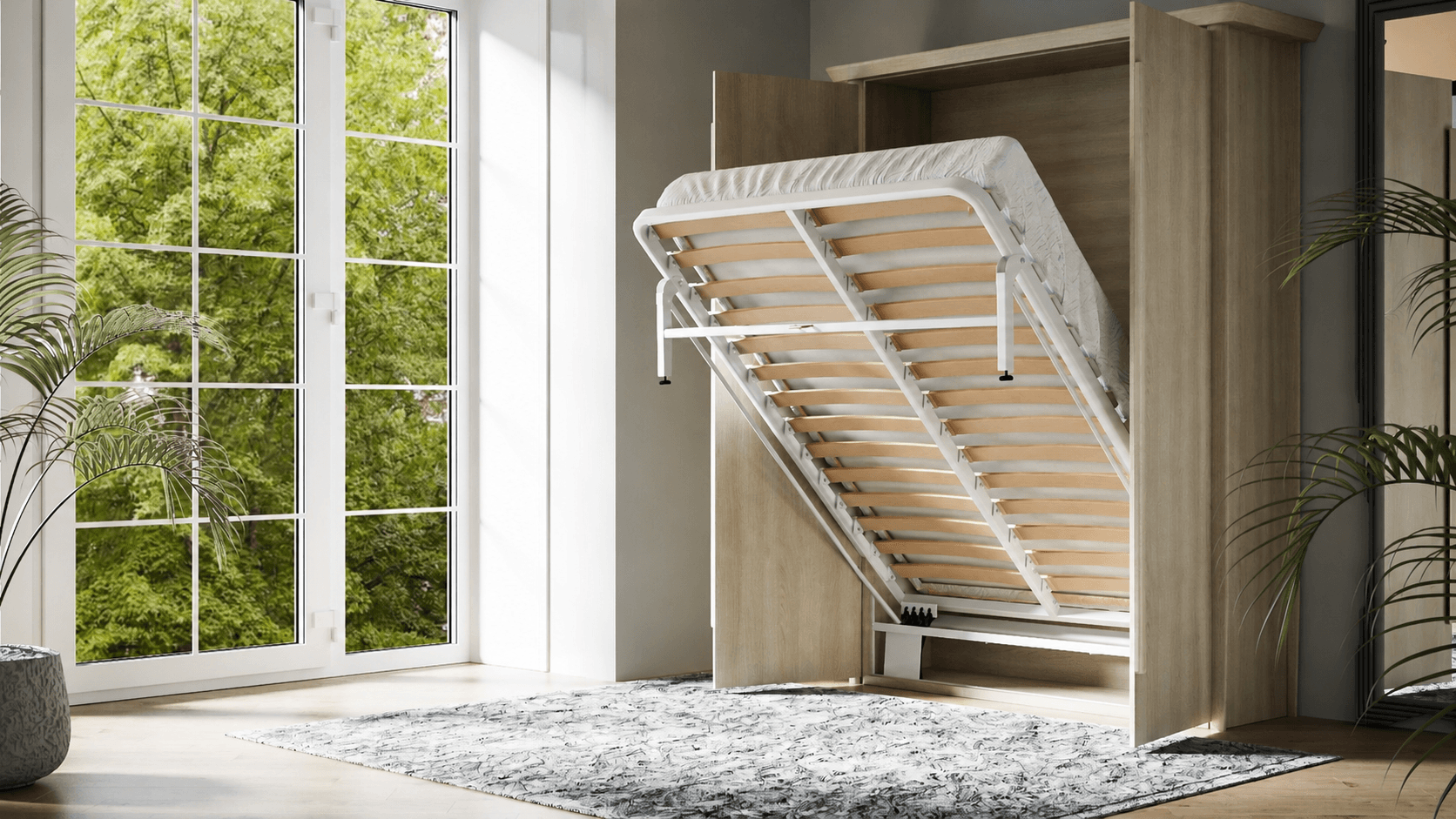 Next Bed™ Double Wall Bed Frame & Mechanism - Image 7