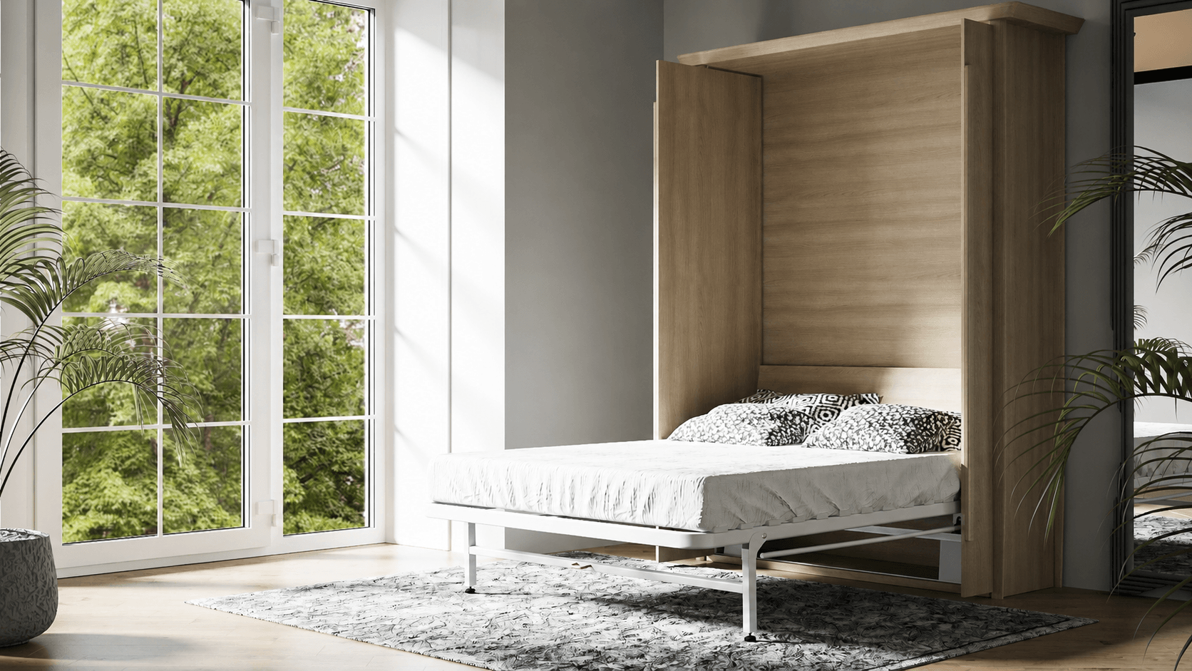 Next Bed™ Double Wall Bed Frame & Mechanism - Image 8