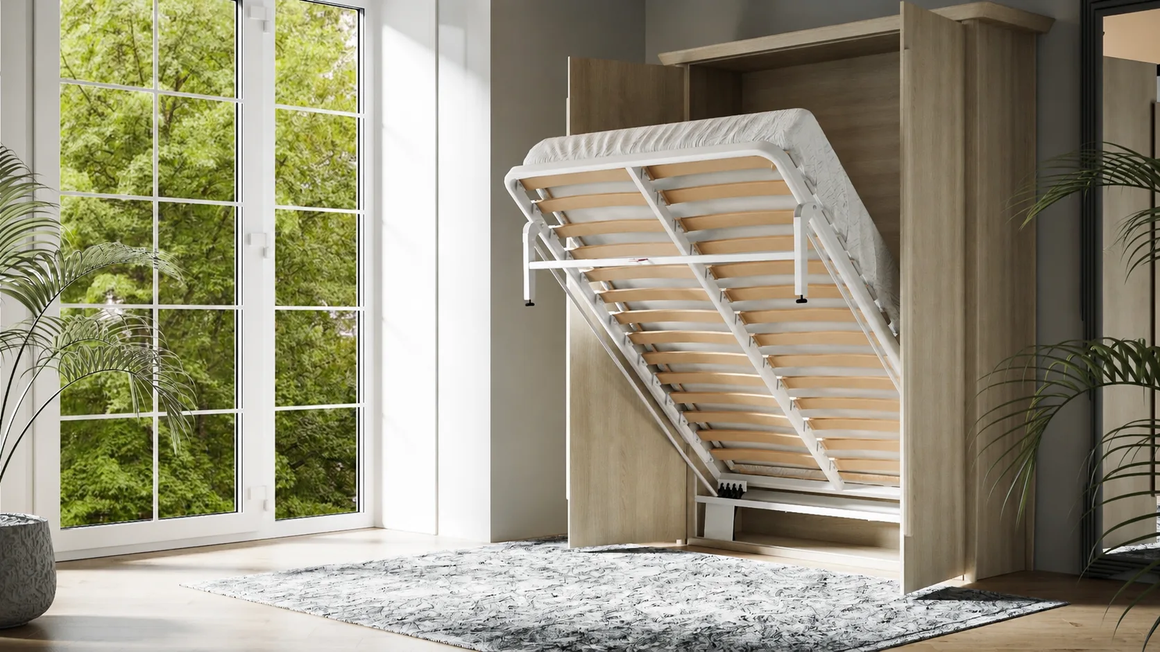 Next Bed™ Wall Bed King Sized Frame & Mechanism - Image 7