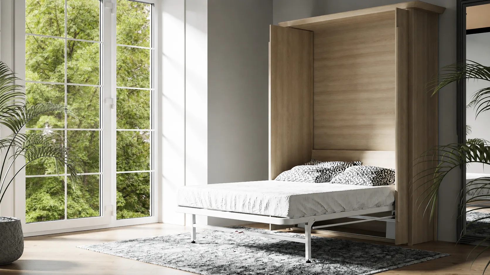 Next Bed™ Wall Bed King Sized Frame & Mechanism - Image 8