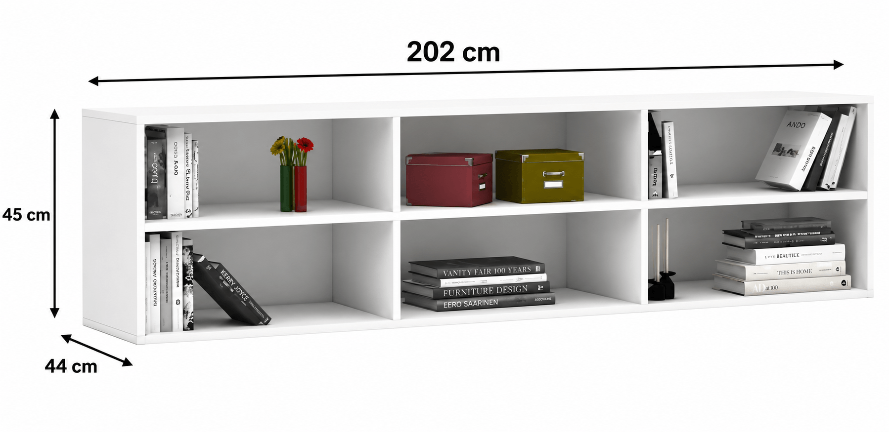 Couple Shelf Bookcase - Image 3