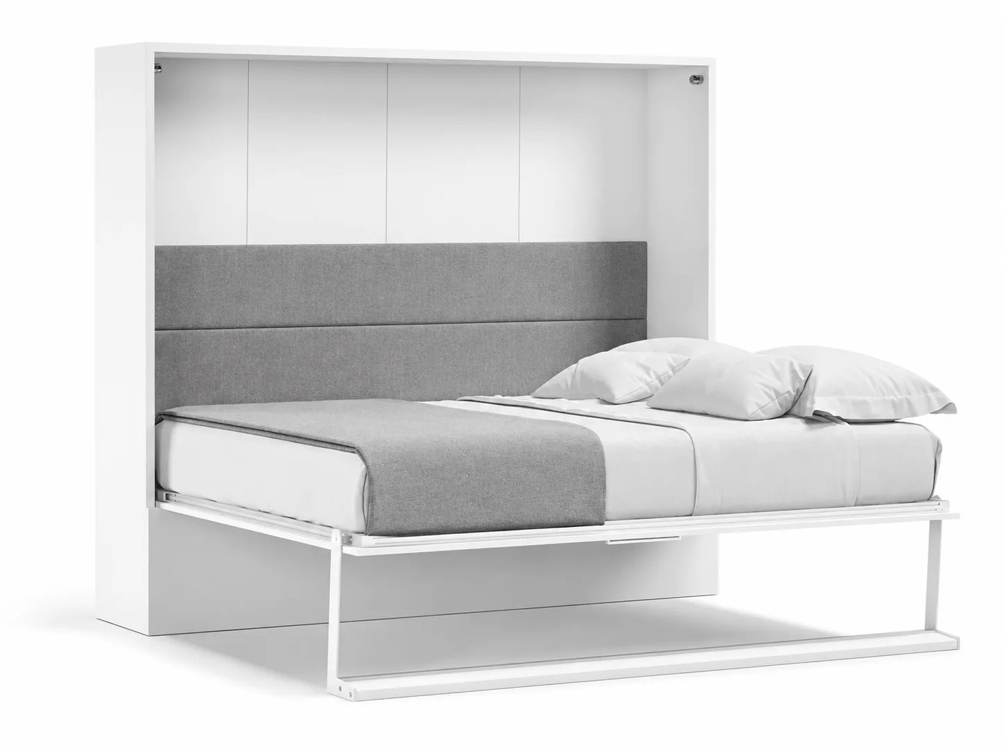 Royal King Horizontal Wall Bed System with Sofa - Image 11