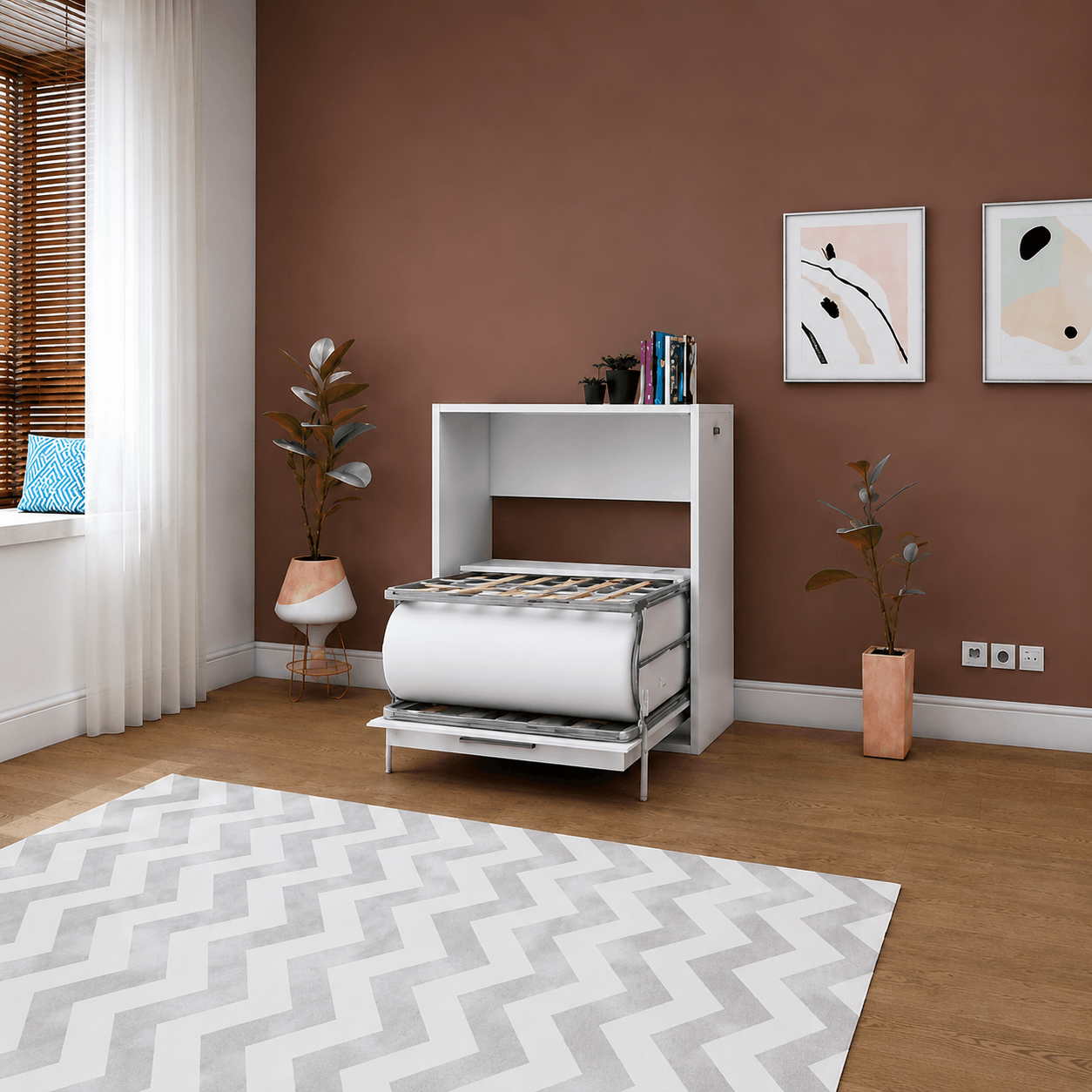 Capsule Single Wall Bed System & Folding Mattress - Image 4