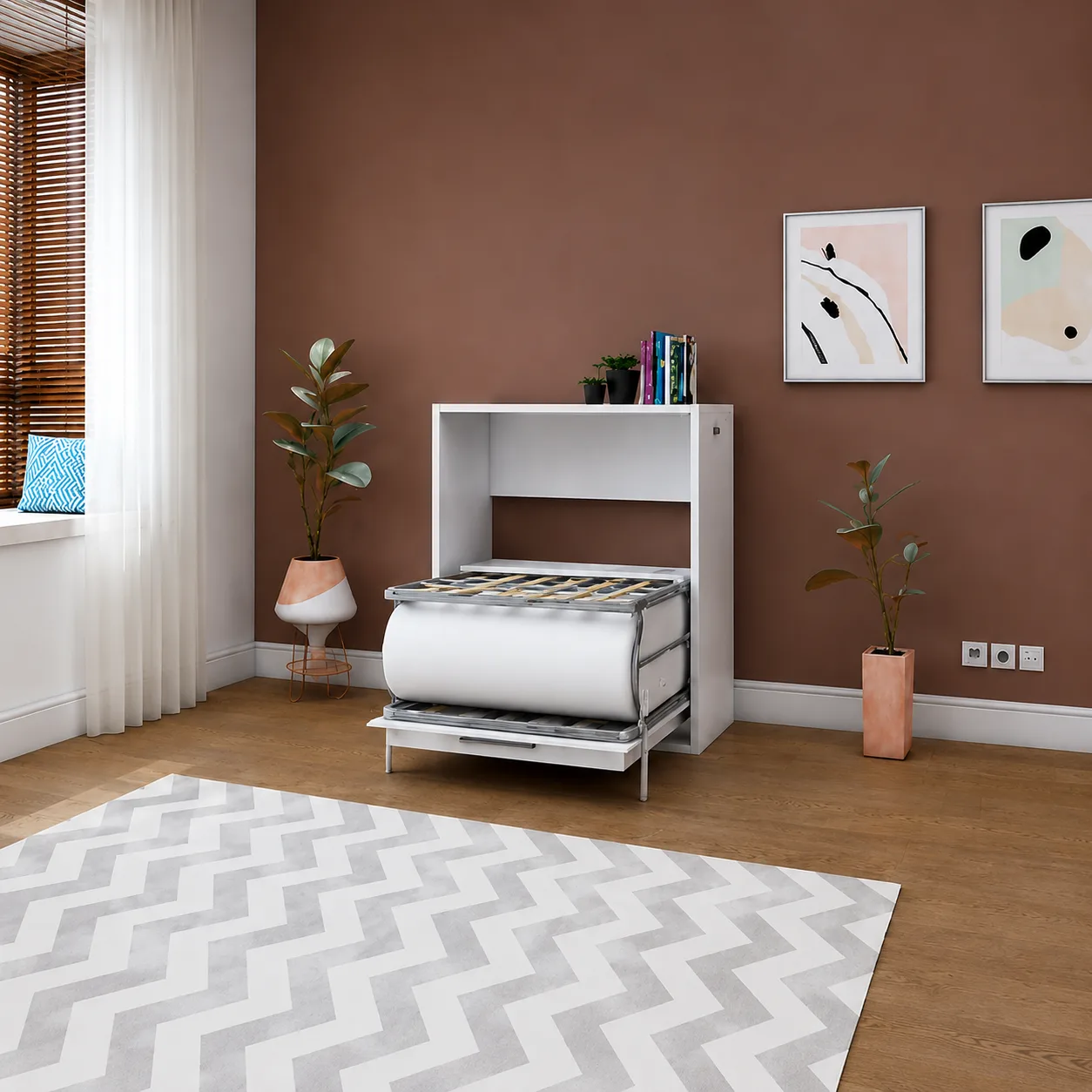 Capsule Single Wall Bed System & Folding Mattress - Image 4