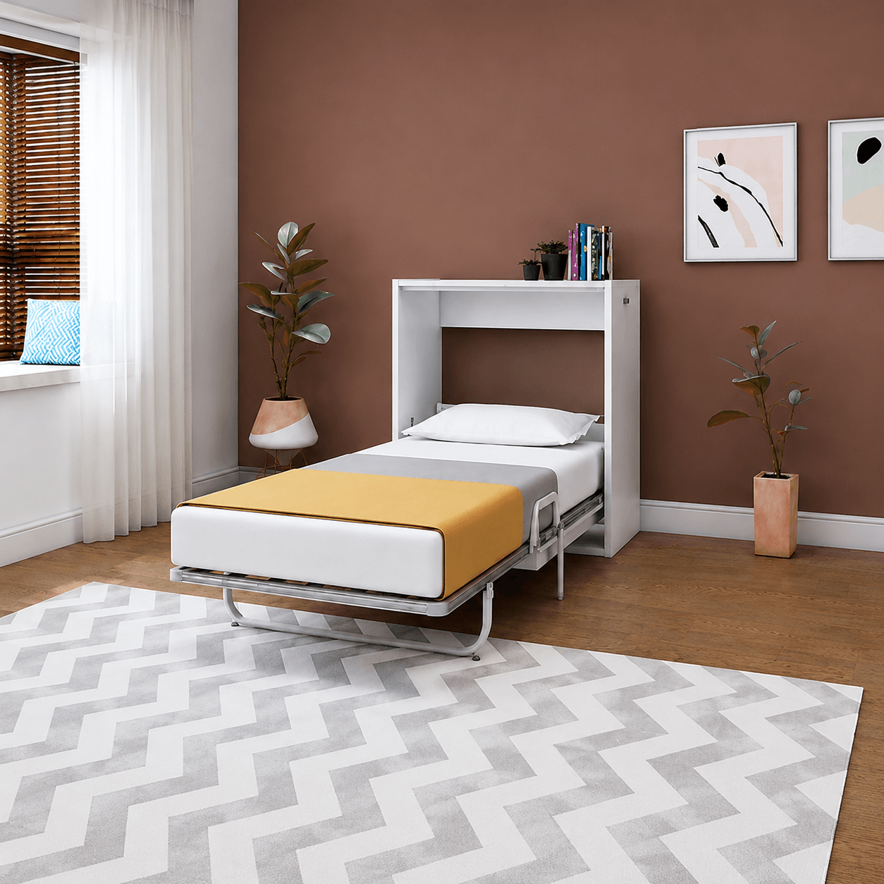 Capsule Single Wall Bed System & Folding Mattress - Image 5